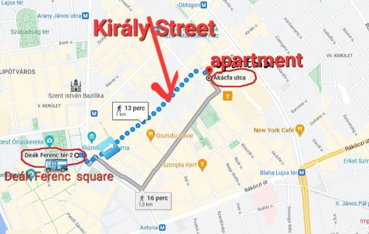 Downtown Acacia Str Apartment Budapest Bagian luar foto